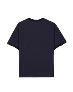 Slubby Ringer T-shirt - Navy 3