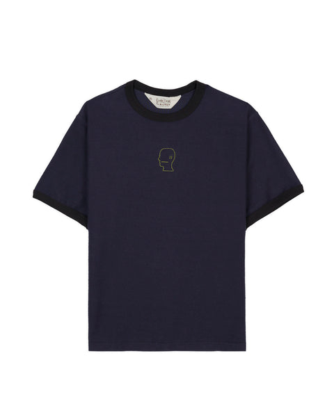 BRAINDEAD ラグ ネイビー BrainDead_Slubby_Ringer_Tshirt