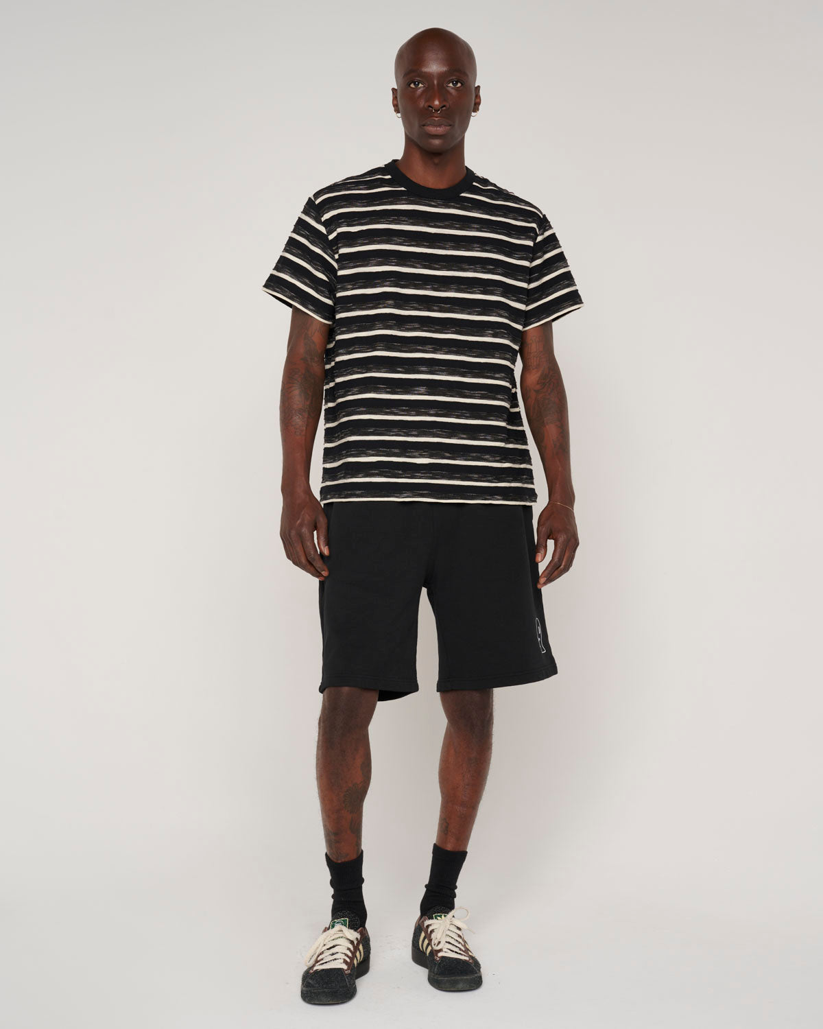 Logohead Rugby Short - Black – Brain Dead