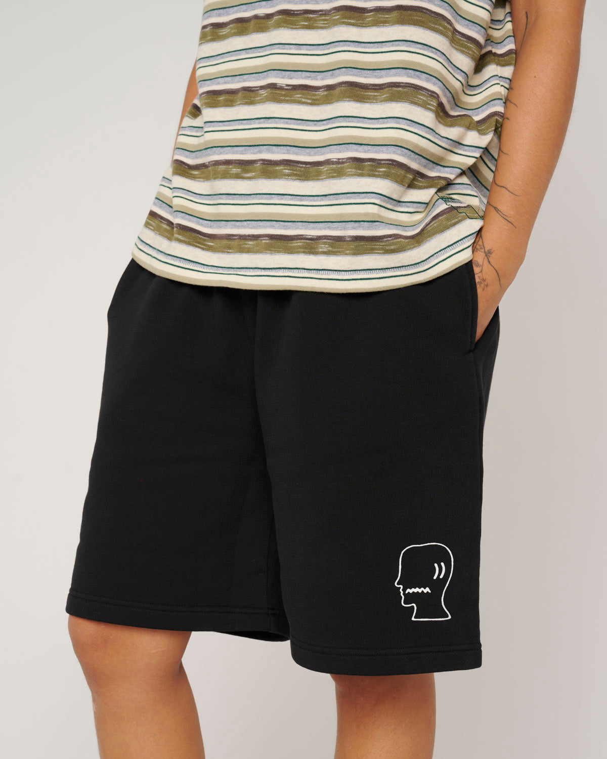 Logohead Rugby Short - Black 2