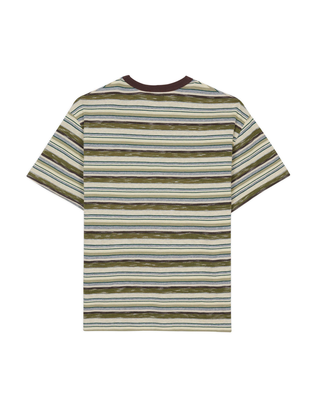 Toni Stripe T-shirt - Olive Multi – Brain Dead