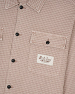 Waffle Button Front Shirt - Sand 2