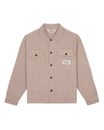 Waffle Button Front Shirt - Sand 1