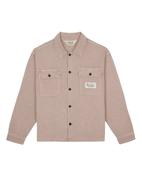 BrainDead_Waffle_Button_Up_San