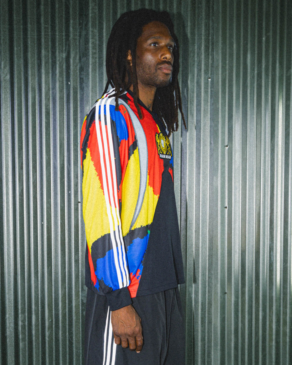 Brain Dead x adidas Long Sleeve Jersey - Black 4