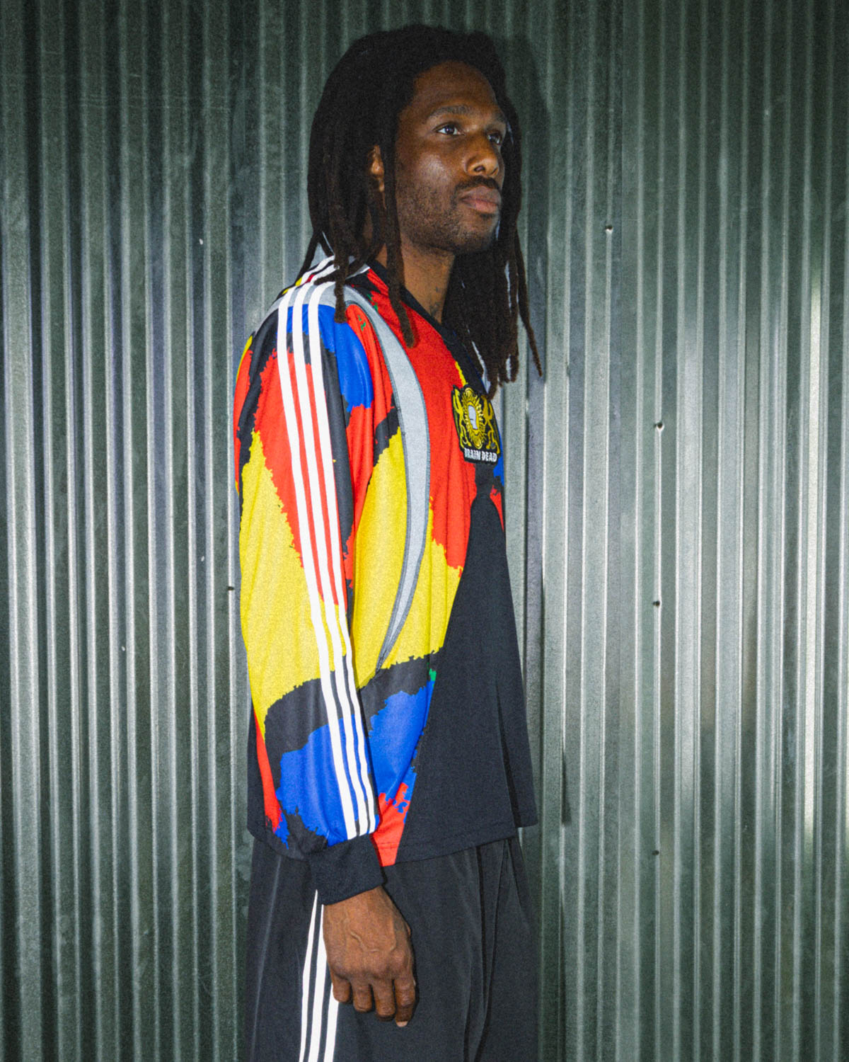 Brain Dead x adidas Long Sleeve Jersey - Black 4