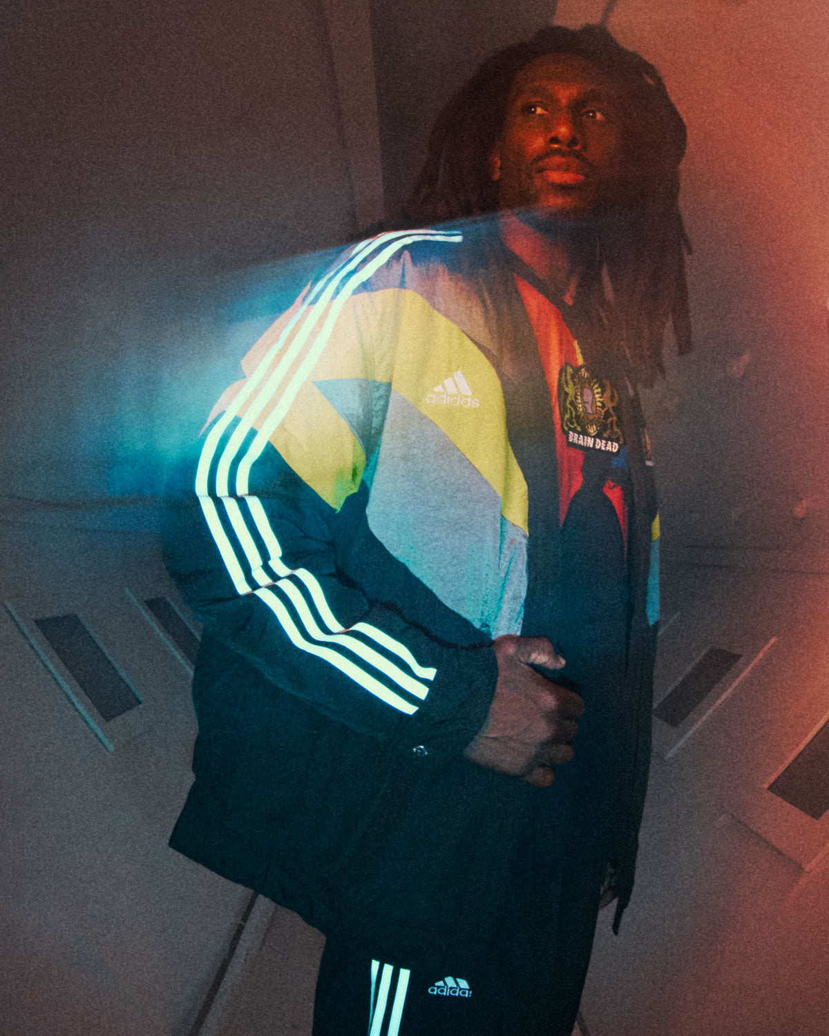 Brain Dead x adidas Noragi Track Jacket - Black 7