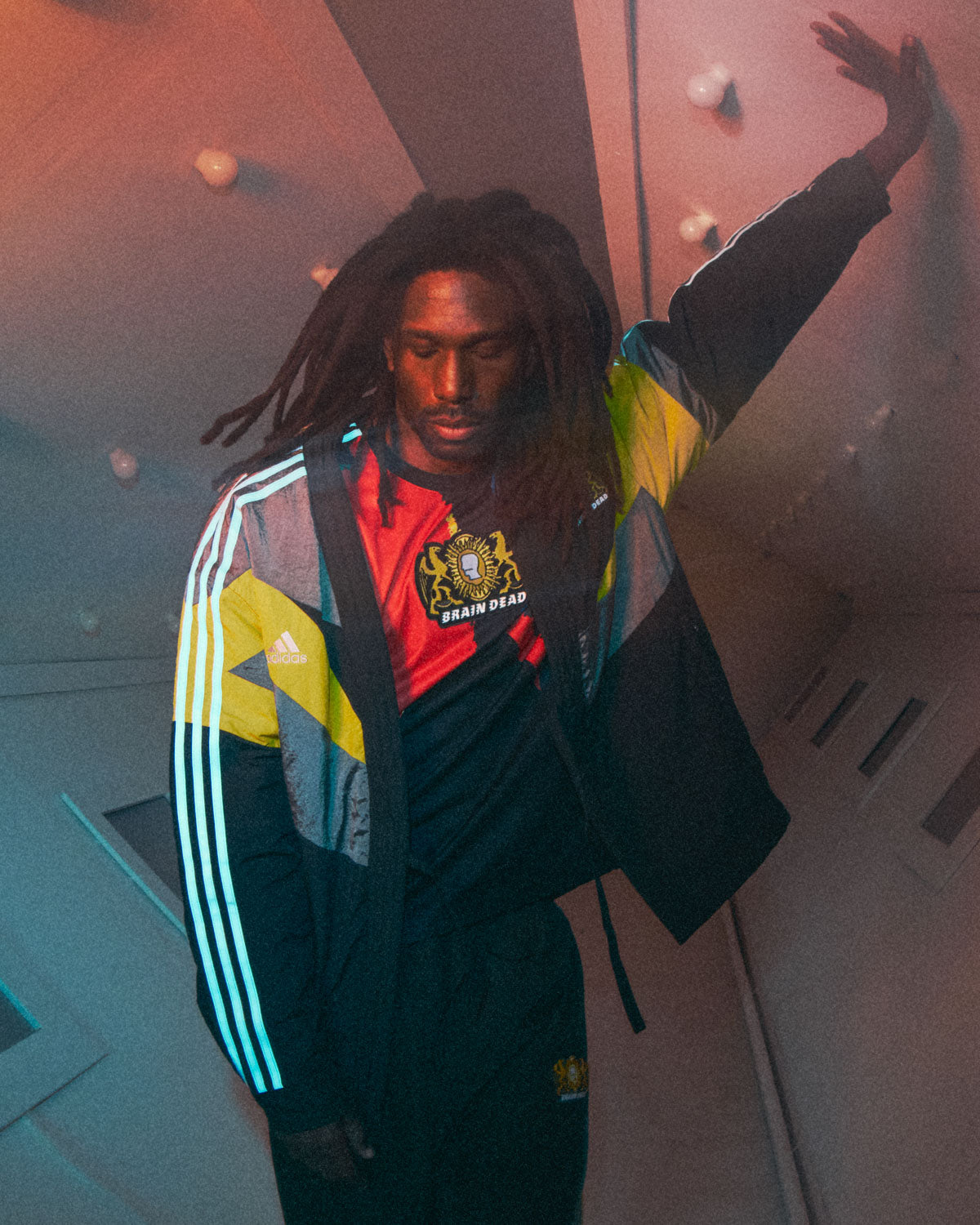 Brain Dead x adidas Noragi Track Jacket - Black