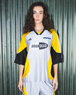 Brain Dead x adidas Short Sleeve Jersey - Silver 7
