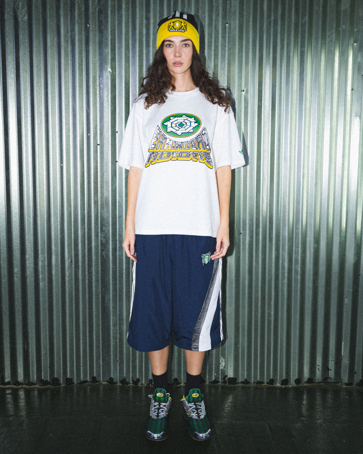 Brain Dead x adidas T-shirt - White