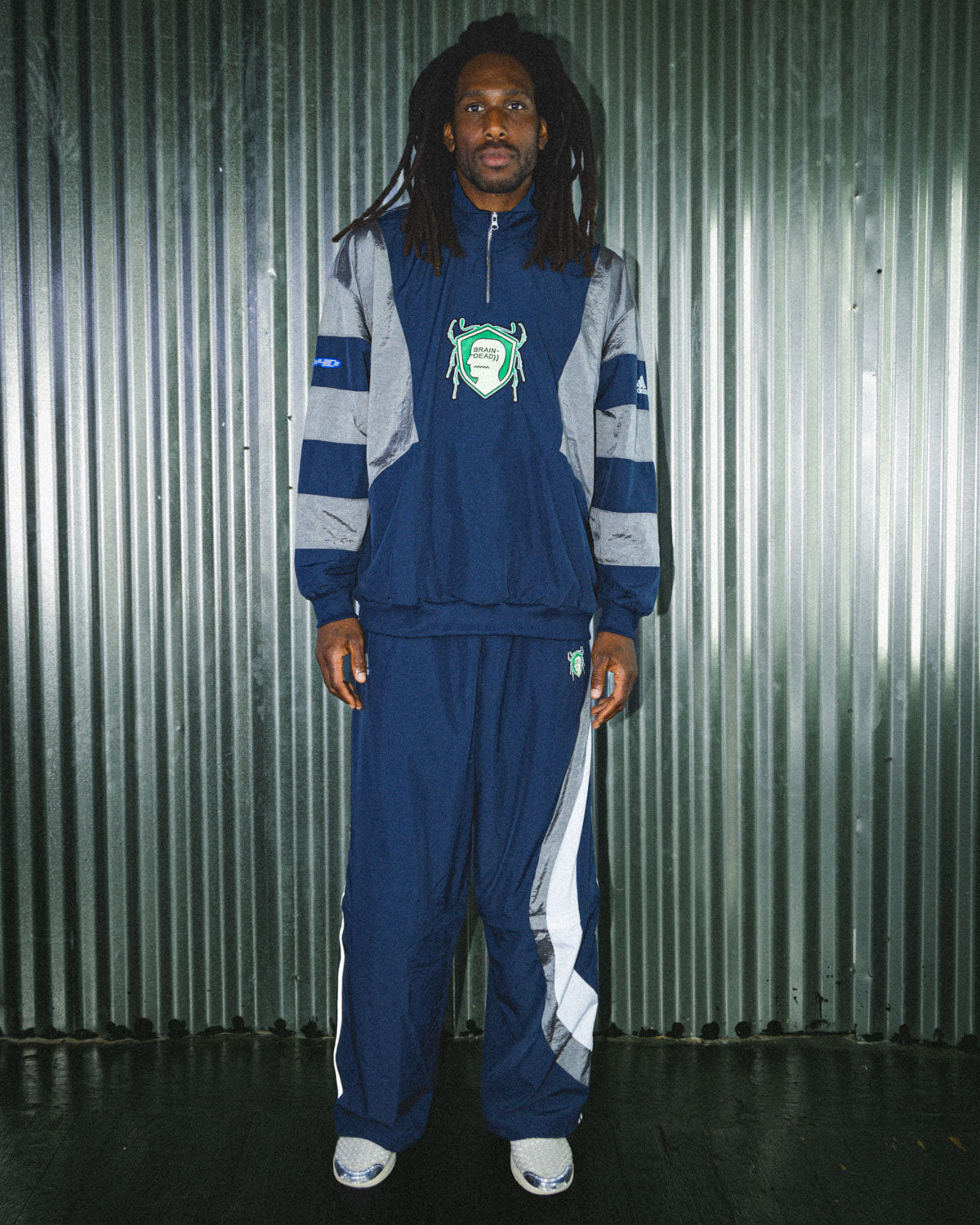 Brain Dead x adidas Track Pant - Navy