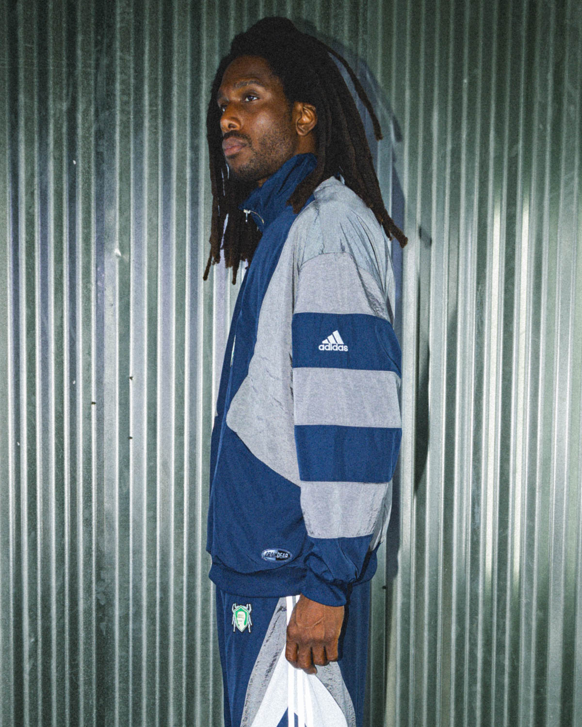 Brain Dead x adidas Track Top - Navy