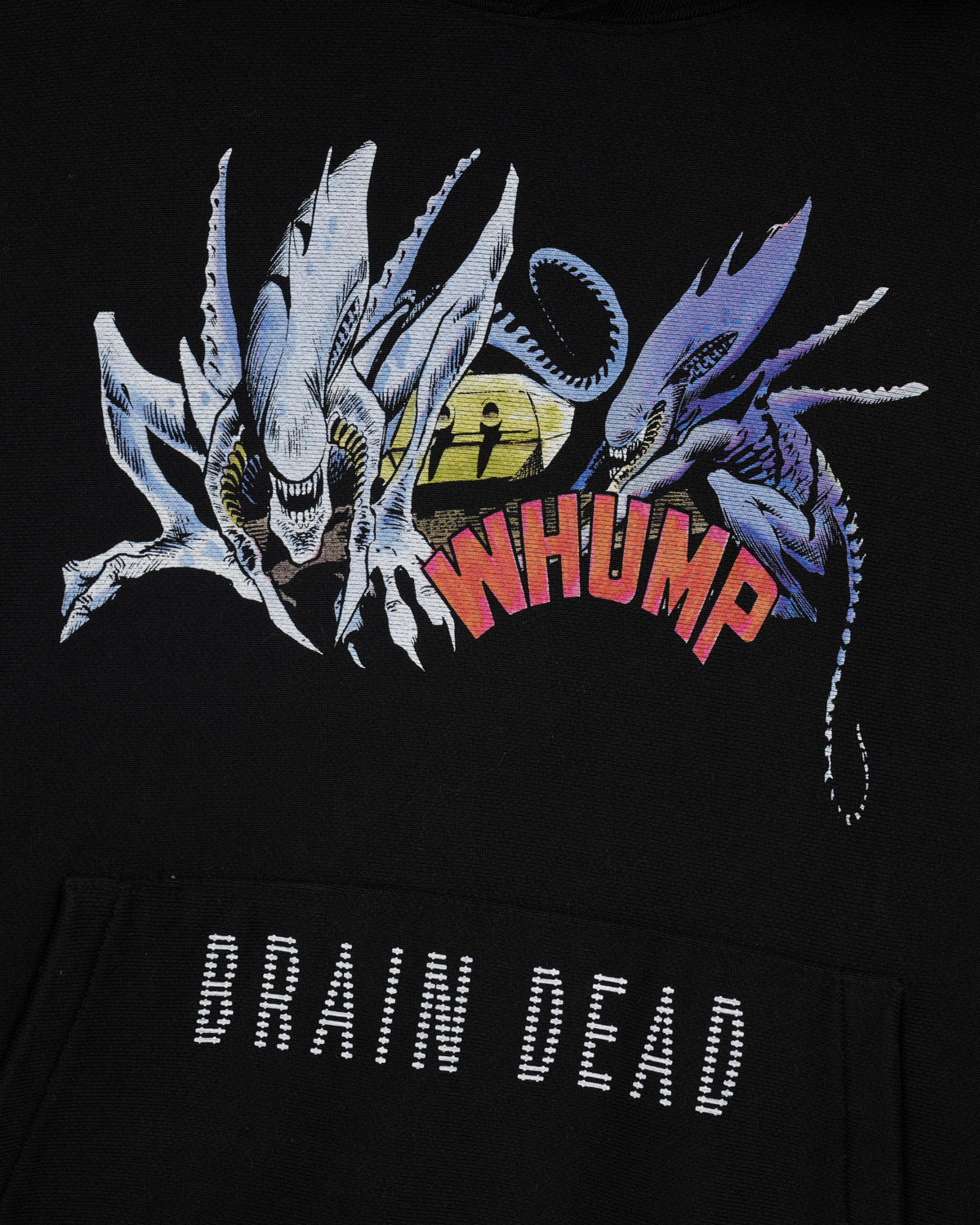 Brain Dead x Aliens Hoodie - Black 3
