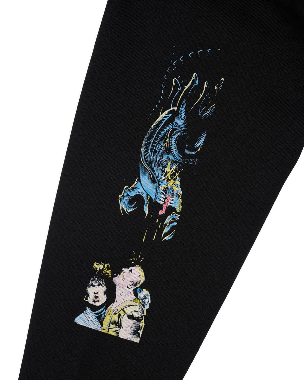 Brain Dead x Aliens Hoodie - Black 5