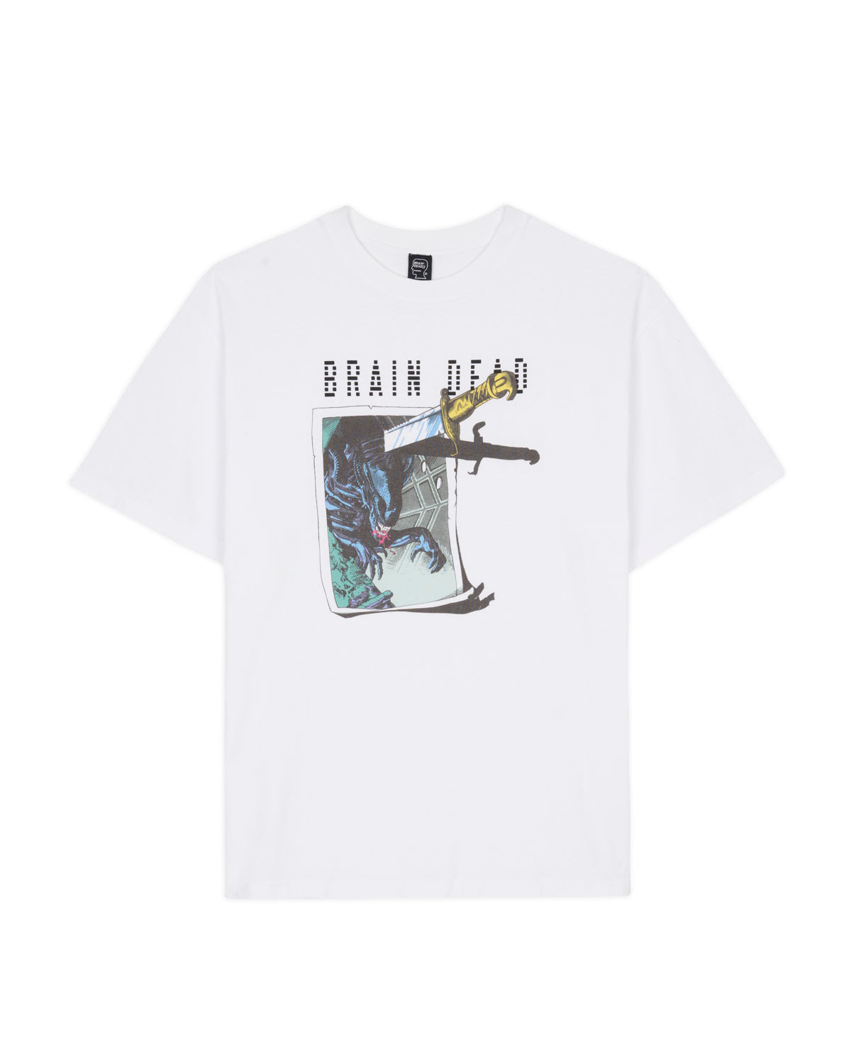 Brain Dead x Aliens Target Practice T-shirt - White