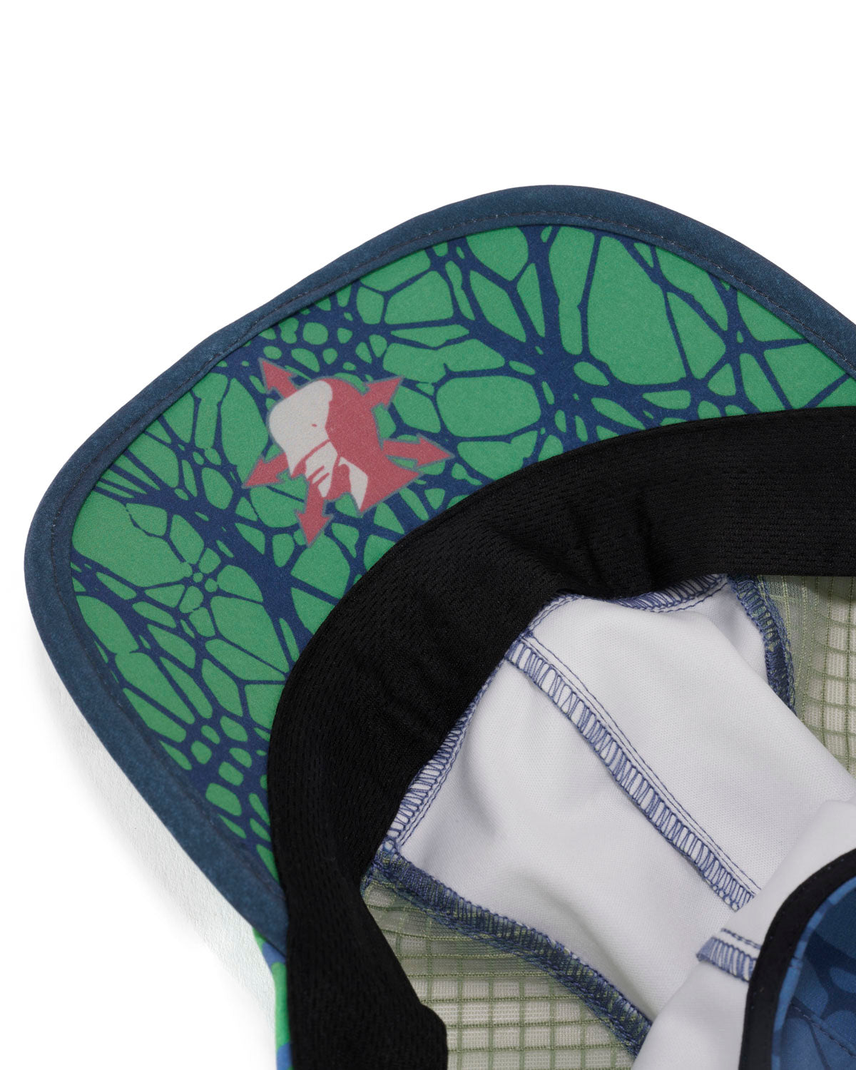 Brain Dead x Attaquer Folding Hat - Blue Multi