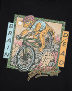 Brain Dead Equipment Bike Lizard T-shirt - Black 3