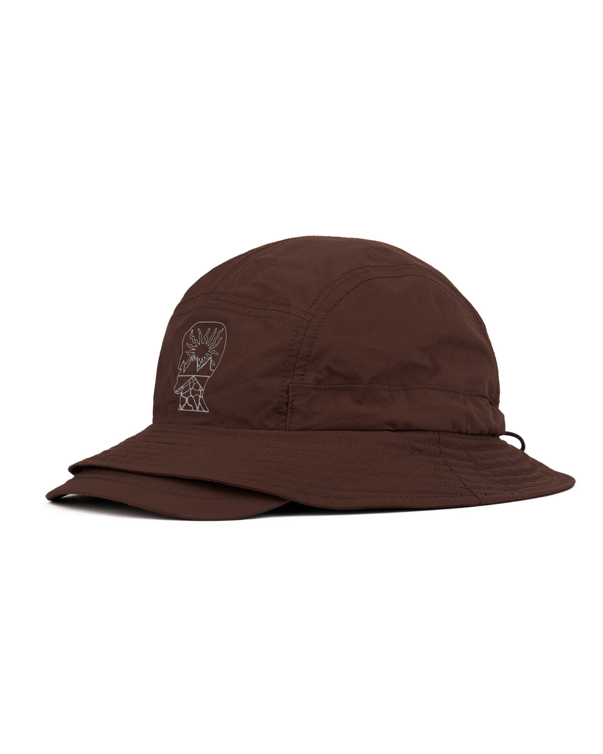 Brain Dead Equipment Bucket Brim Hat - Brown
