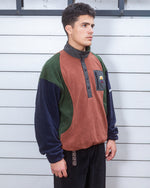 Brain Dead Equipment Ripstop Pullover Fleece Jacket - Navy 9