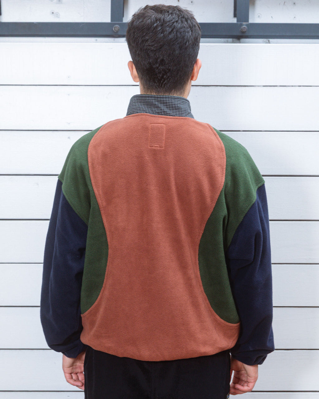 Brain Dead Equipment Ripstop Pullover Fleece Jacket - Navy 5