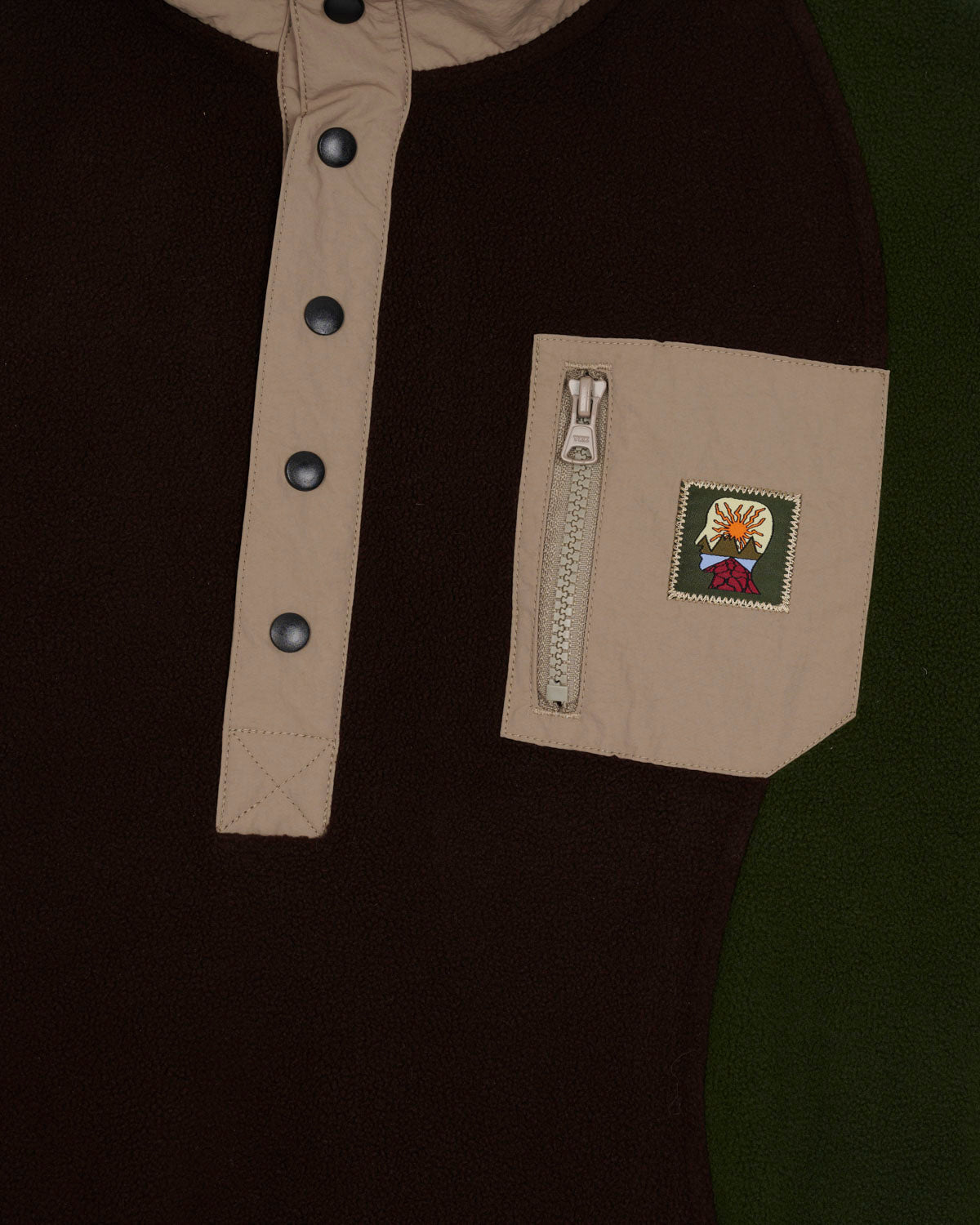 Brain Dead Equipment Pullover Jacket - Brown 3