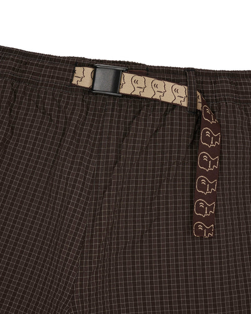 Nylon Ripstop Equipment Short - Chocolate 2