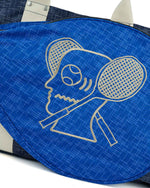 Brain Dead Equipment Tennis Tote - Navy Multi 4