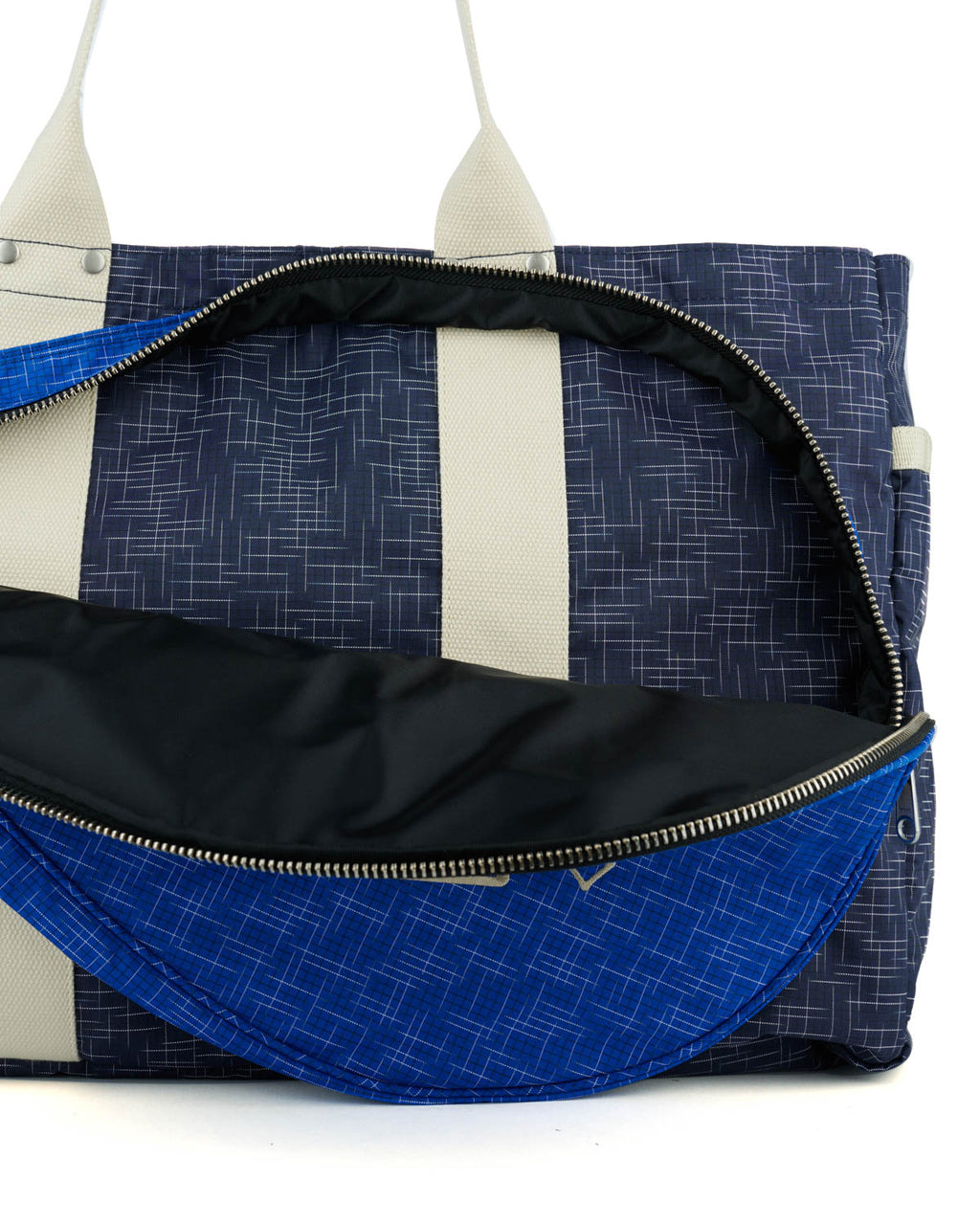 Brain Dead Equipment Tennis Tote - Navy Multi 3