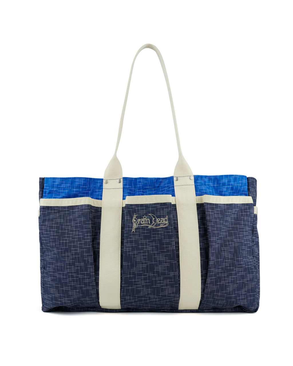 Brain Dead Equipment Tennis Tote - Navy Multi 2