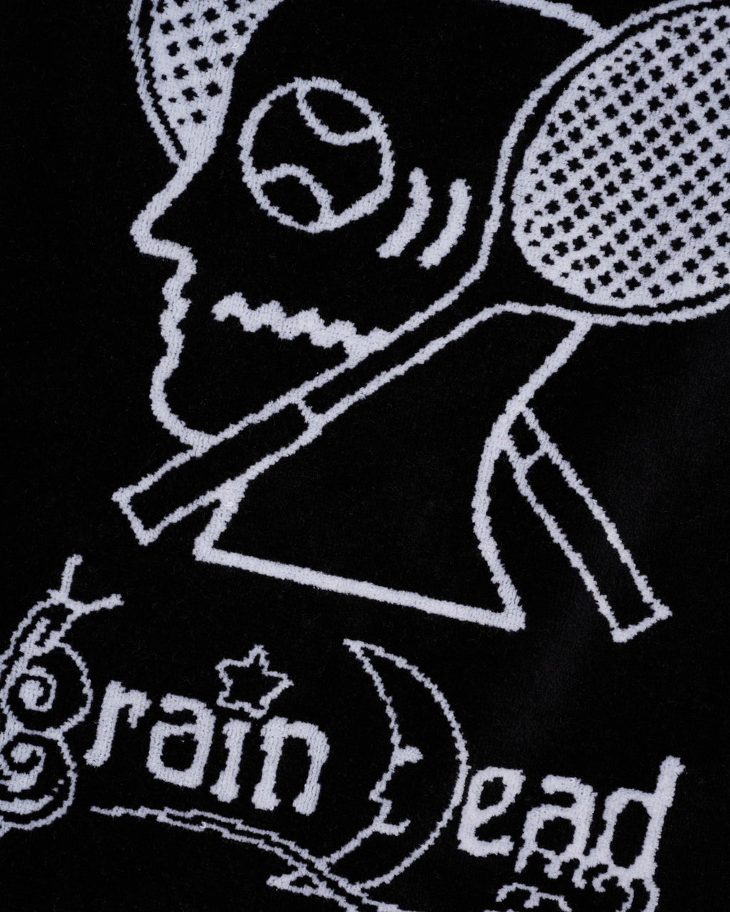 Brain Dead Equipment Tennis Towel - Black 3