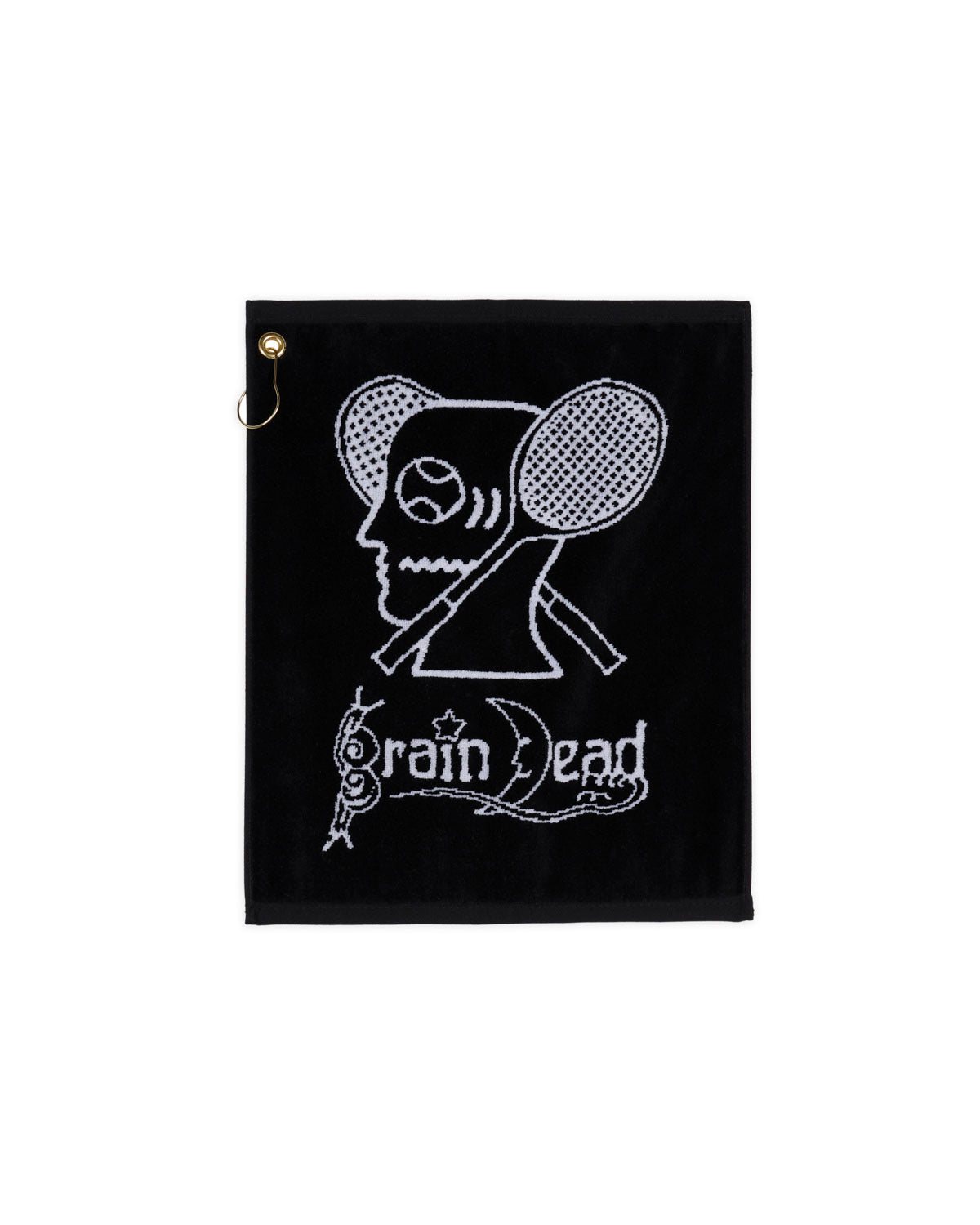 Brain Dead Equipment Tennis Towel - Black 1