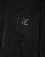 Brain Dead Equipment Tennis Zip Jacket - Black Mesh 3