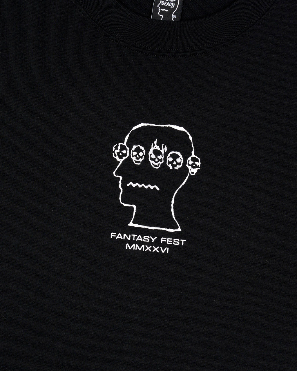 Brain Dead Fantasy Fest T-shirt - Black 3