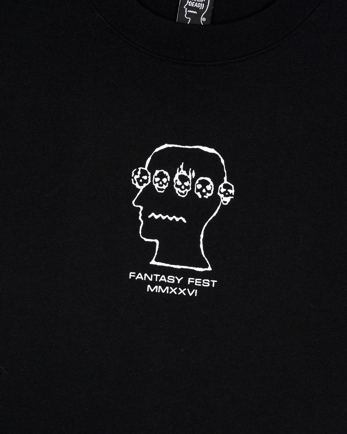 Brain Dead Fantasy Fest T-shirt - Black 3