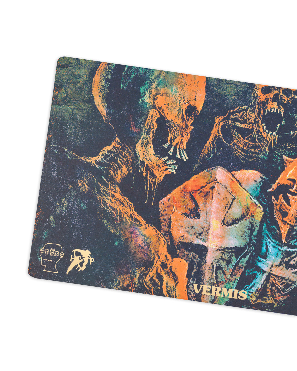 Brain Dead Fantasy Games x Vermis Skull Playmat - Multi 2