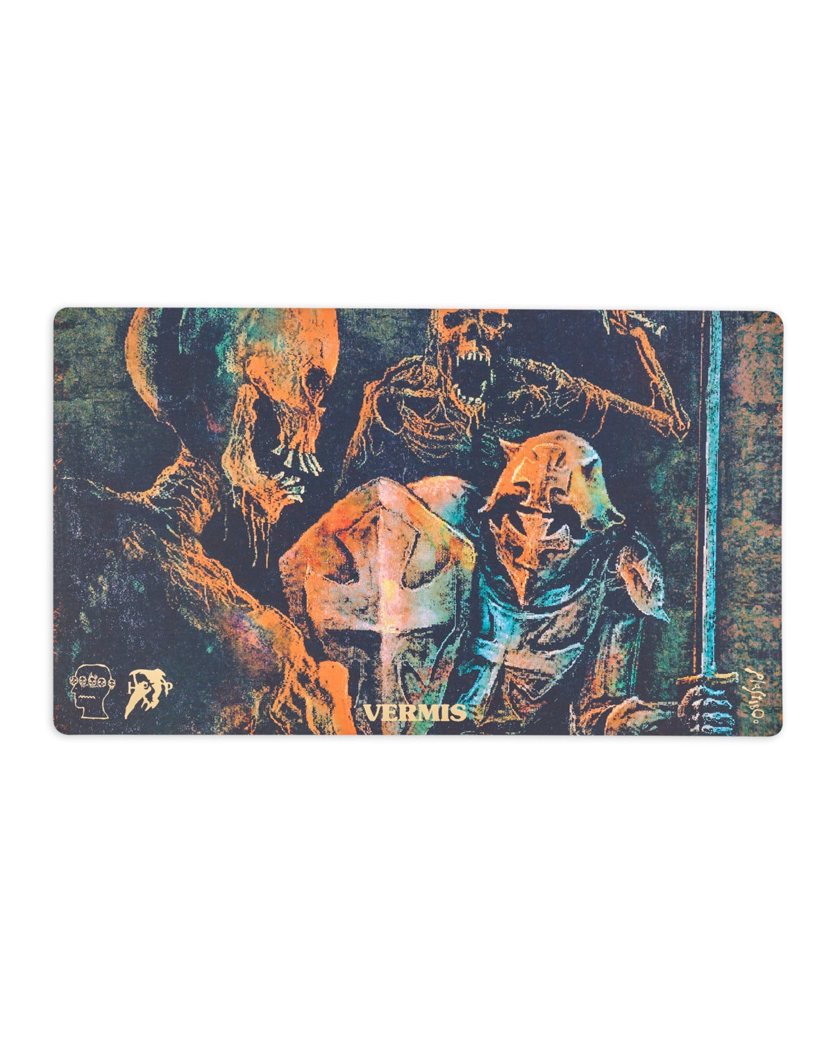 Brain Dead Fantasy Games x Vermis Skull Playmat - Multi