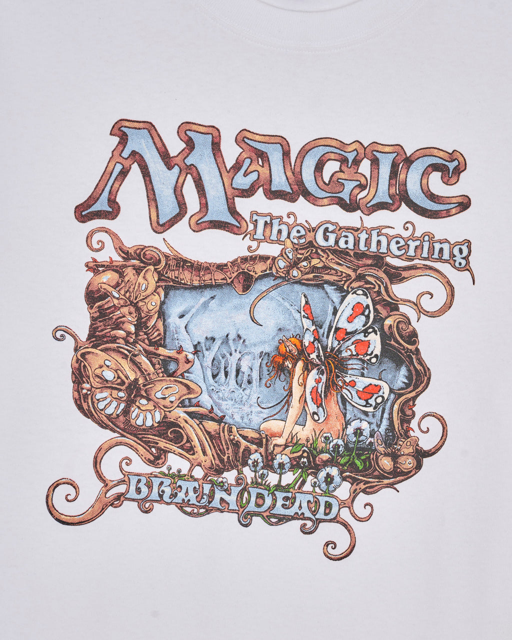 Brain Dead x Magic: The Gathering Cradle T-shirt - White 2