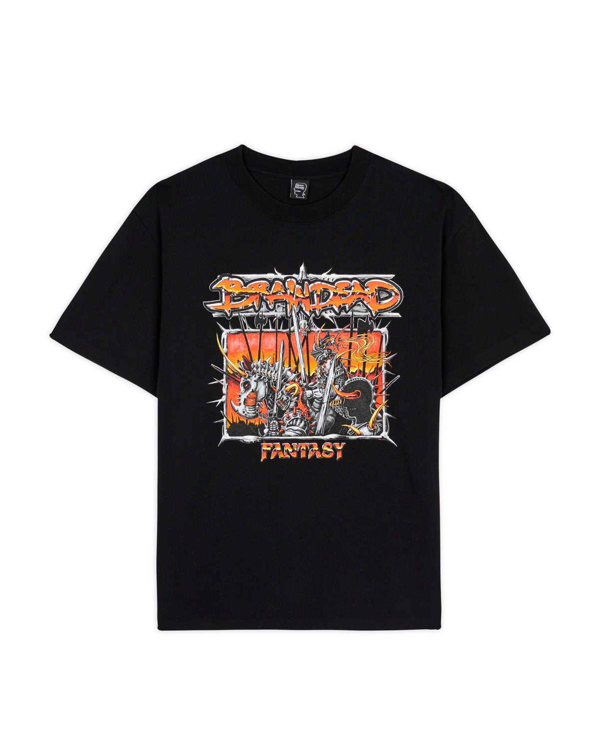 Brain Dead Fantasy Games Gomzé Knight T-Shirt - Black