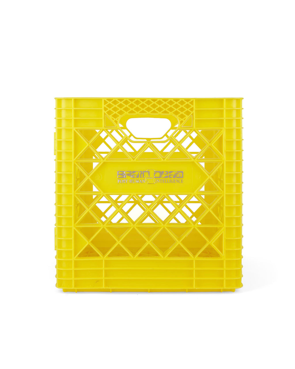 Brain Dead Post Human Record Crates - Yellow