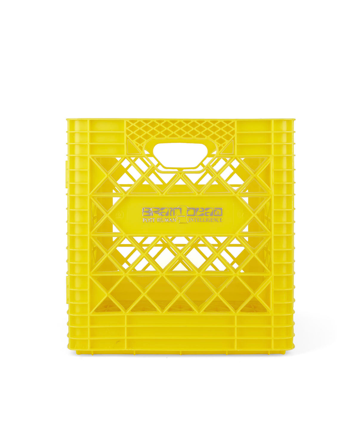 Brain Dead Post Human Record Crates - Yellow 1