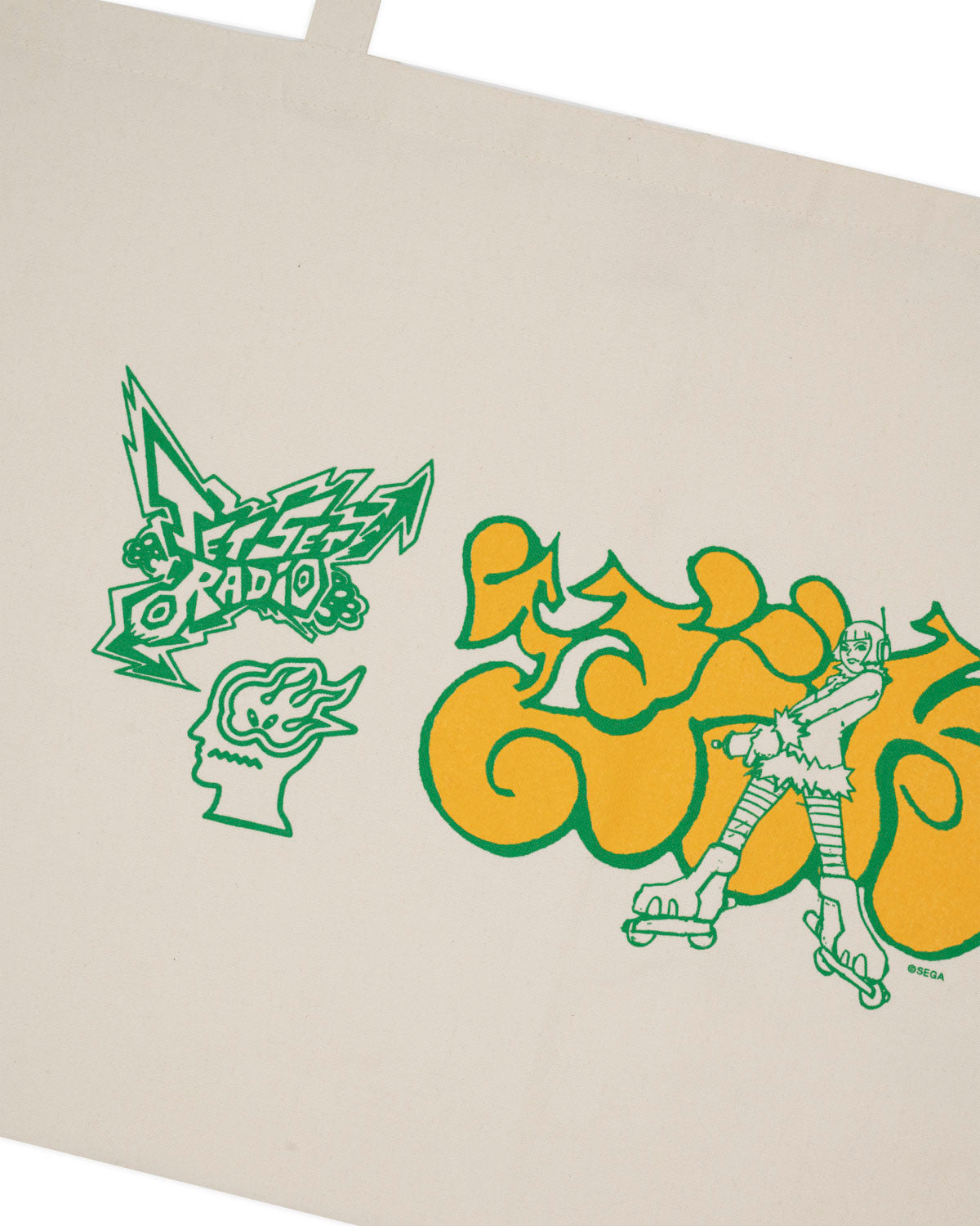 Brain Dead x Sega: Jet Set Radio Tote Bag - Natural