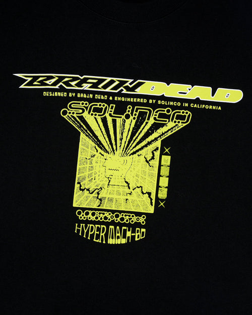 Brain Dead x Solinco T-shirt - Black 2
