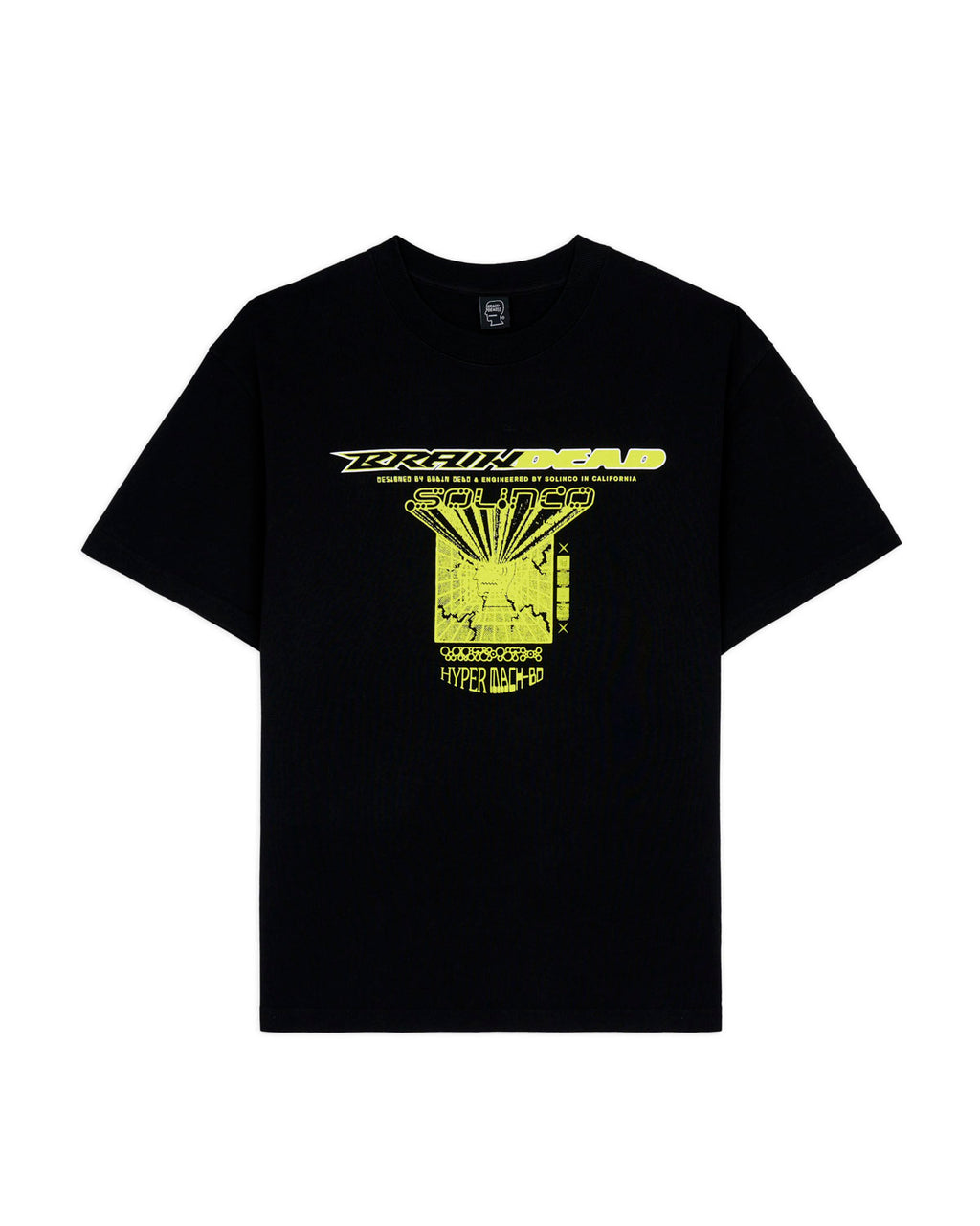 Brain Dead x Solinco T-shirt - Black