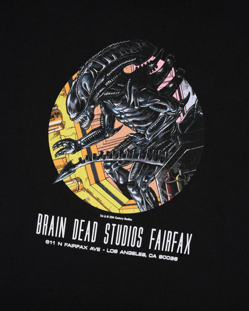 Brain Dead x Aliens Studios T-shirt - Black 2