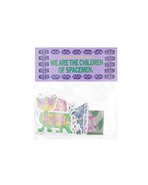 Brain Dead Sticker Pack - Multi