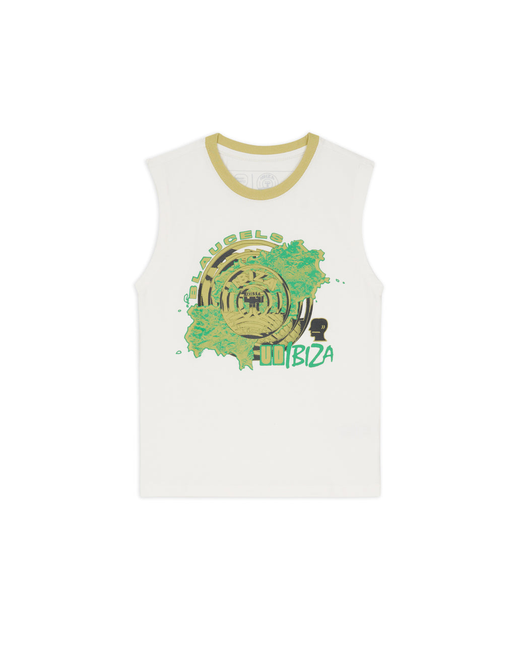 Brain Dead x UD Ibiza Kids Tank Top - White