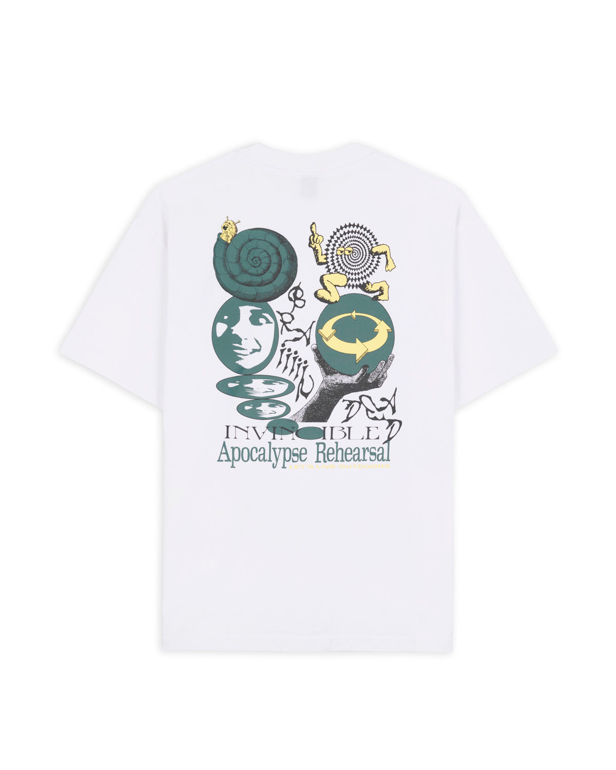 Brain Dead x Invincible Apocalypse T-Shirt - White