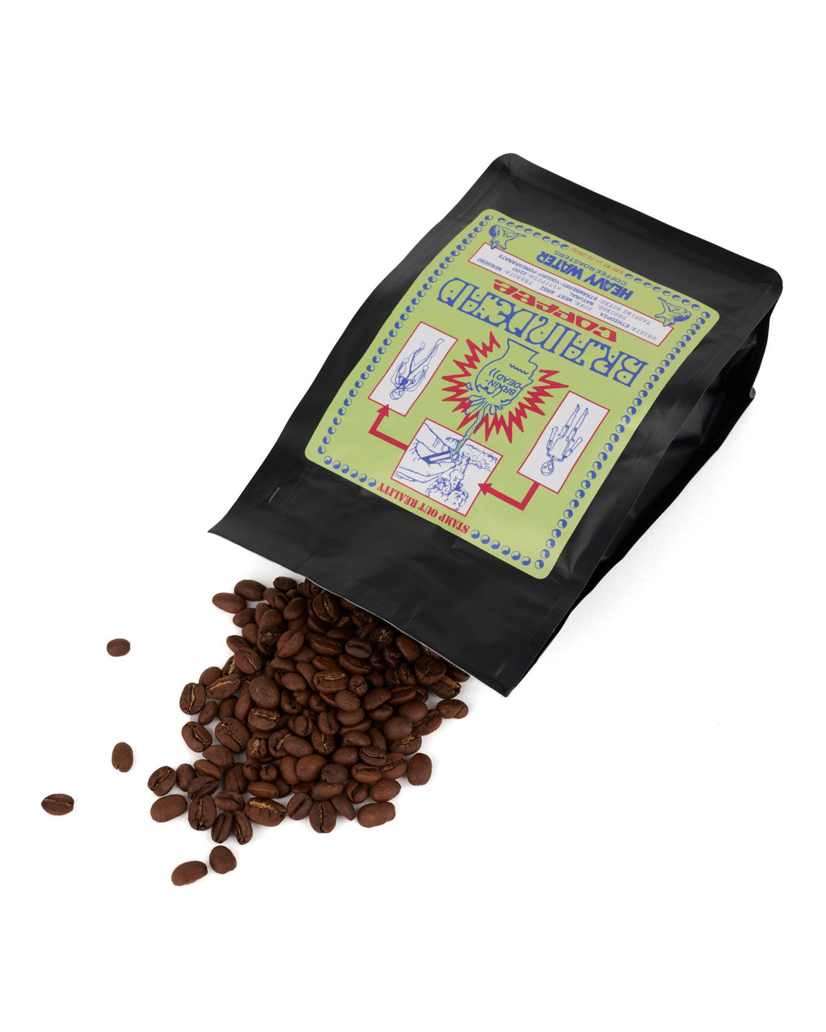 Brain Dead x Heavy Water Whole Bean Coffee - 10oz