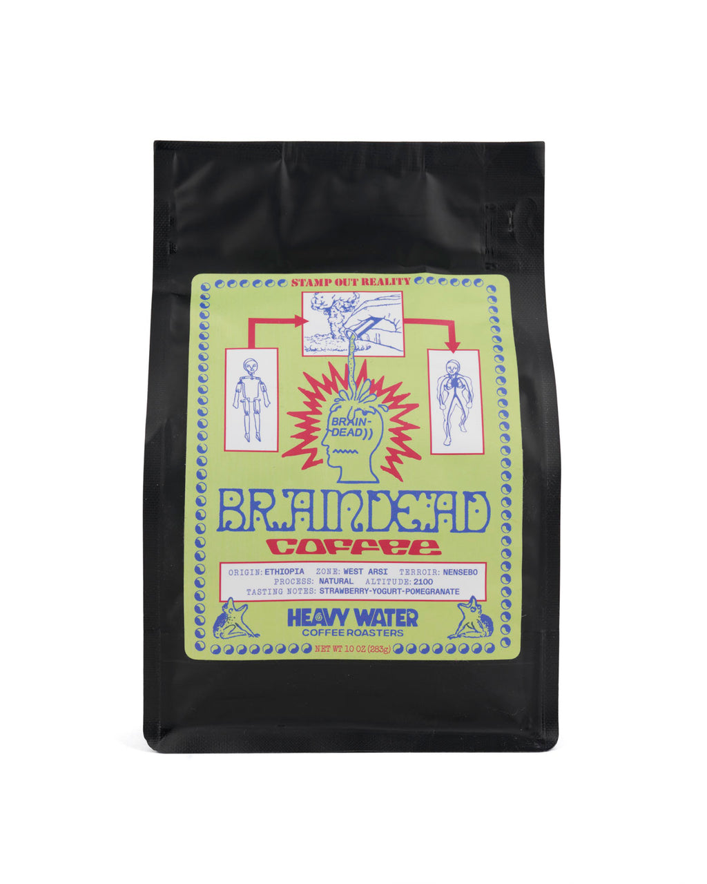 Brain Dead x Heavy Water Whole Bean Coffee - 10oz