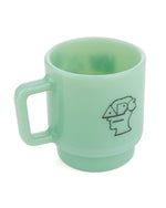 Brain Dead x A.P.C. Milk Glass Mug - Jade 5
